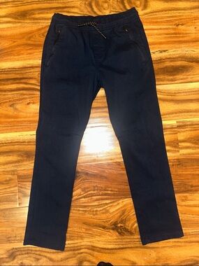 Cat & Jack Navy Blue Kids Pants-NWOT,8